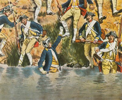 Prins Henrik i slaget vid Prag, 6 maj 1757, 1936. av Unbekannt