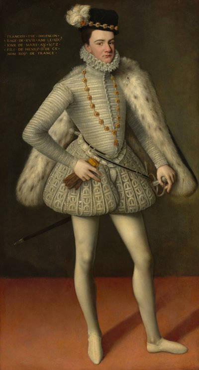 Prins Hercule-François, hertig av Alençon, 1572. av Unbekannt