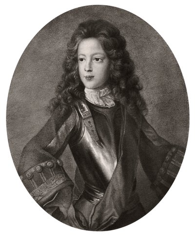 Prins James Francis Edward Stuart, the Old Pretender, c1700 1906 av Unbekannt