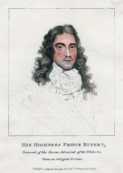 Prins Rupert av Rhen, soldat och uppfinnare, 1799 av Unbekannt