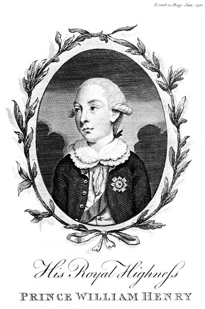 Prins William Henry, tredje son till George III, 1781 av Unbekannt
