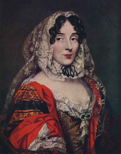 Prinsessan av Ursins, Anne Marie de La Tremoille, c1670, 1939 av Unbekannt