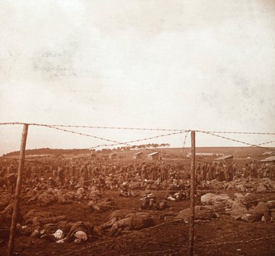 Fångläger, c1914-c1918 av Unbekannt