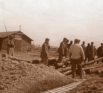 Fångar, Chalons, norra Frankrike, c1914-c1918 av Unbekannt