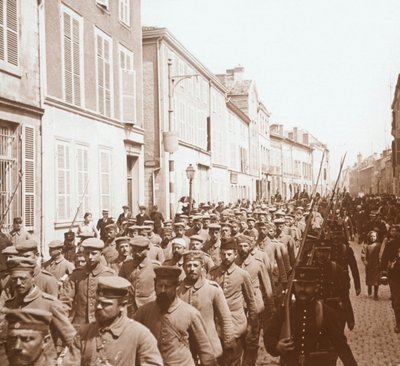 Fångar, Chalons, norra Frankrike, c1914-c1918. av Unbekannt