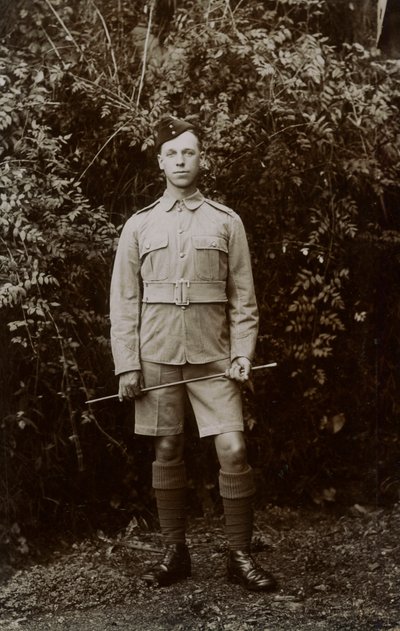 Menig Nelson, 5th East Surrey regemente, Chakrata, Indien, 1917 av Unbekannt