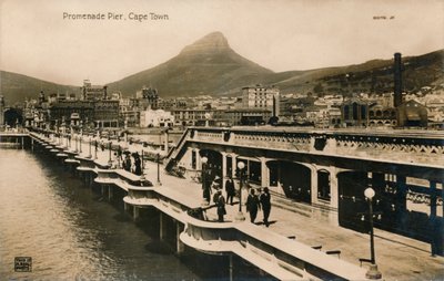Promenade Pier, Kapstaden, c1900 av Unbekannt