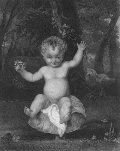Puck, från En midsommarnattsdröm, c1800-talet av Unbekannt