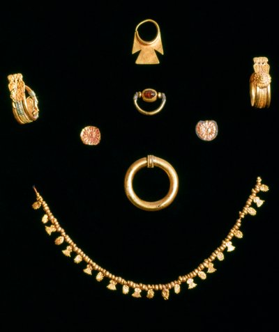 Puniska juveler, c3rd-4th Century av Unbekannt