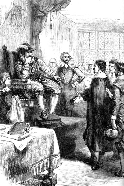 Puritaner före James I, 1600-talet c1880 av Unbekannt
