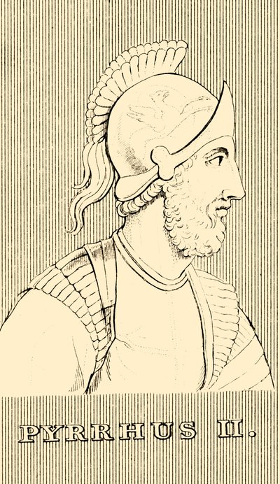 Pyrrhus II, fl 242-237 f.Kr., 1830. av Unbekannt