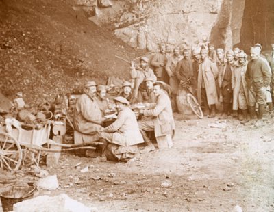 Quarry, Balleroy, norra Frankrike, c1914-c1918 av Unbekannt