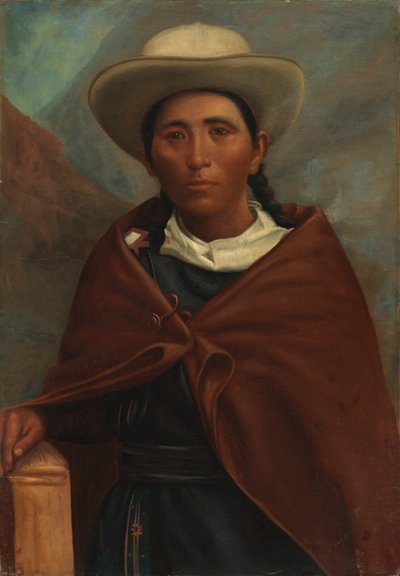 Quechua kvinna, Rub. 1890-1892. av Unbekannt