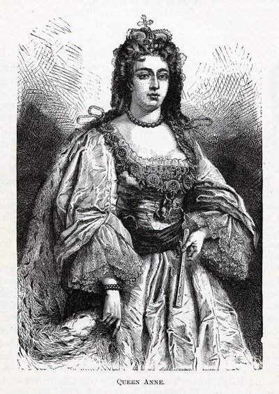 Drottning Anne, 1882 av Unbekannt