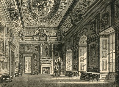 Drottning Carolines salong, Kensington Palace, c1876. av Unbekannt