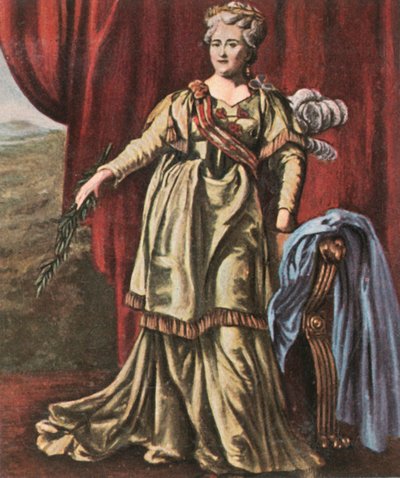 Drottning Katarina II, 1936. av Unbekannt