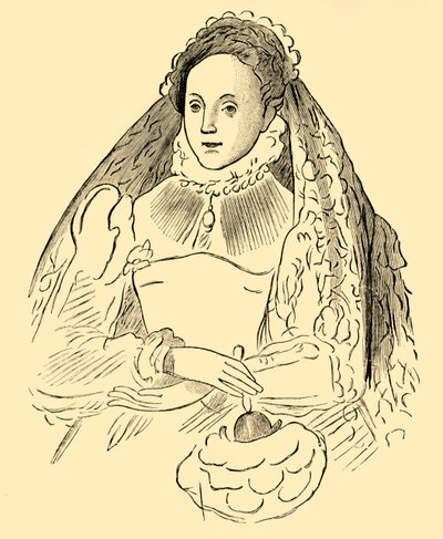Drottning Elizabeth, 1881. av Unbekannt