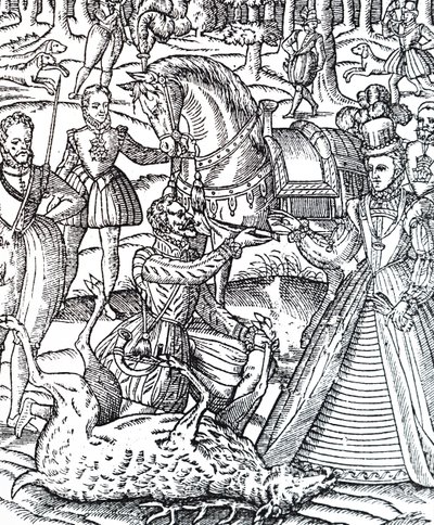 Drottning Elizabeth I. av Unbekannt