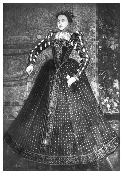 Drottning Elizabeth I, 1500-talet, 1896 av Unbekannt