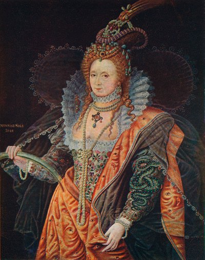 Drottning Elizabeth I, 1500-talet 1905 av Unbekannt