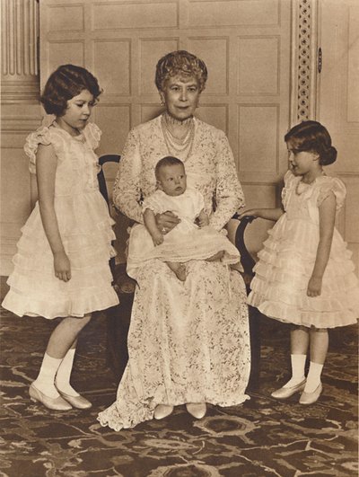 Queen Mary-farmor, Sandringham, januari 1936 1937 av Unbekannt
