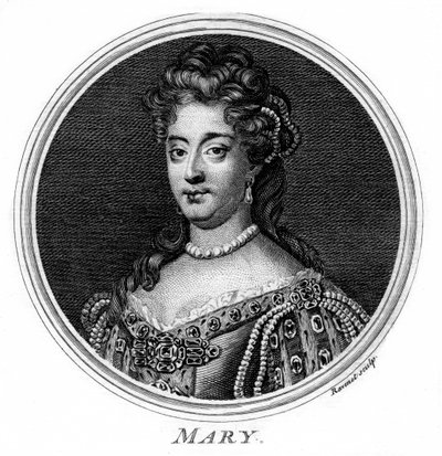 Drottning Mary II av Unbekannt