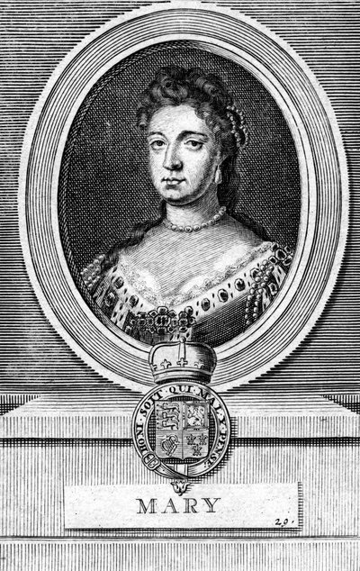Drottning Mary II av Unbekannt