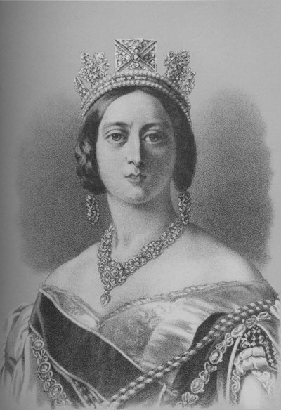 Drottning Victoria, 1843 1936 av Unbekannt