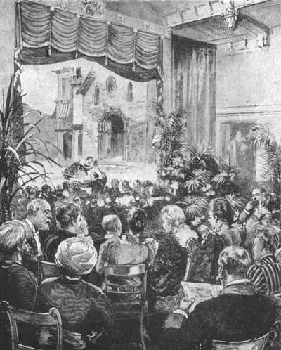 Drottning Victoria hörde Cavalleria Rusticana i Windsor, 1891, 1901. av Unbekannt