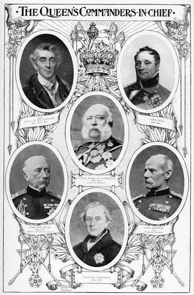 Drottning Victorias överbefälhavare, 1901 av Unbekannt