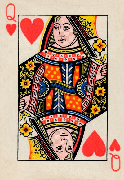 Hjärtadrottning, 1925 av Unbekannt