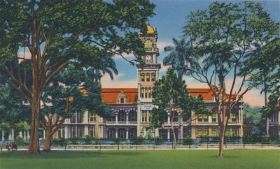 Queens Royal College, Trinidad, B.W.I., c1940-talet. av Unbekannt