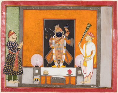 Raja Ram Singh krigsskepp Krishna A Bridge Nathji The Breedgroom, ca. 120. av Unbekannt
