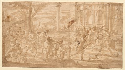 Sabinernas våldtäkt, 1700-talet. av Unbekannt