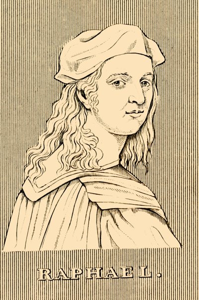 Raphael, 1483-1520,1830. av Unbekannt