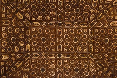 Real Alcazar de Sevilla - takdekoration Sevilla Espagne av Unbekannt