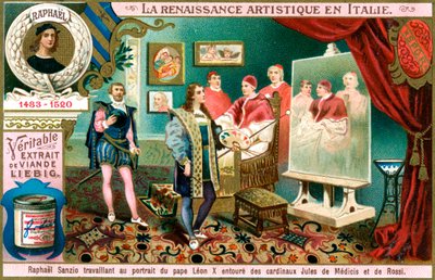 Renässanskonst i Italien: Raphael, c1900 av Unbekannt