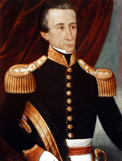 Porträtt av Francisco Antonio Pinto (1785-1858) av Unbekannt