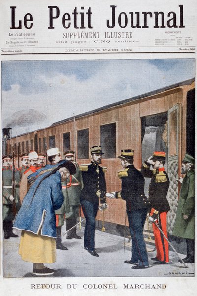 Överste Marchands återkomst till Kina, 1902 av Unbekannt