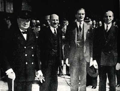 Återvända till London från Amerika, 27 juni 1942, 1945. av Unbekannt