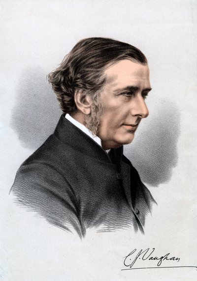 Pastor Charles John Vaughan, Harrow rektor och dekanus i Llandaff, 1800-talet av Unbekannt