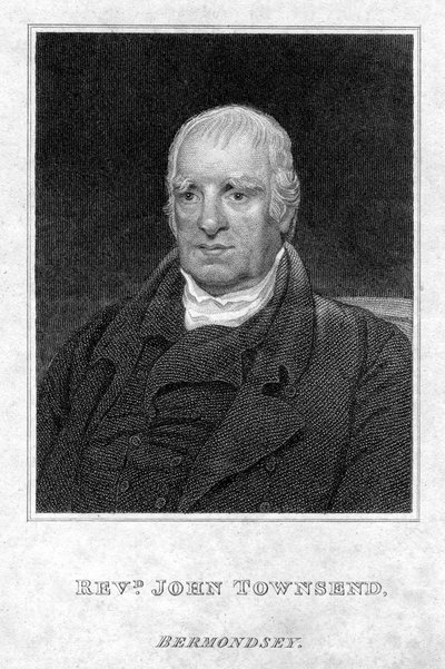 Pastor John Townsend, 1824 av Unbekannt