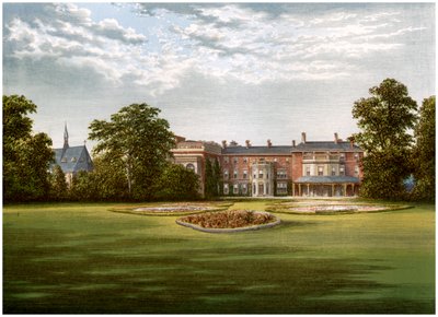 Rhydd Court, Worcestershire, hem för Baronet Lechmere, c1880 av Unbekannt