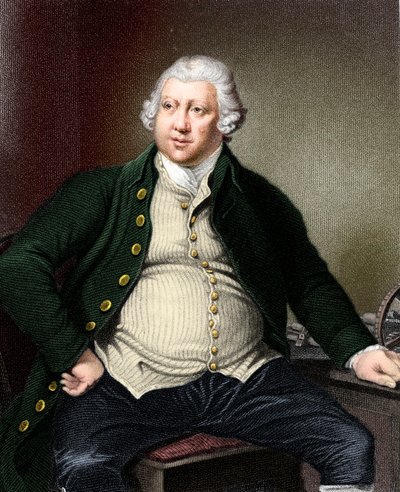 Richard Arkwright 1732-1792, brittisk industriman och uppfinnare av Unbekannt