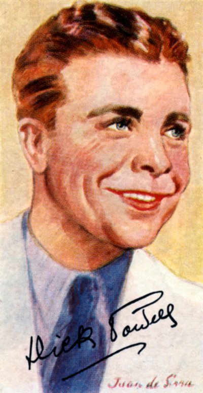 Richard Ewing Dick Powell, 1904-1963, amerikansk sångare, skådespelare, producent och regissör, 1900-talet av Unbekannt
