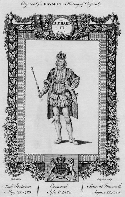 Richard III, c1787 av Unbekannt