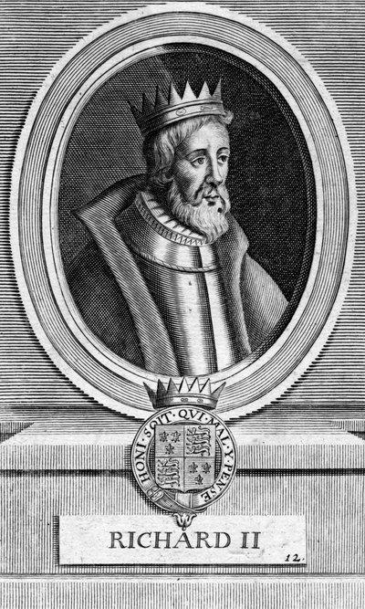 Richard II, kung av England av Unbekannt