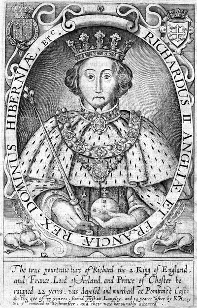 Richard II, kung av England av Unbekannt