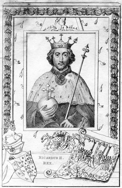Richard II, kung av England av Unbekannt