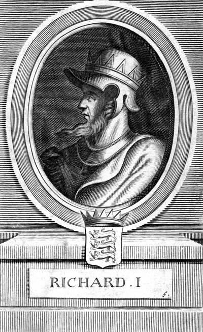 Richard I, kung av England, 1800-talet av Unbekannt
